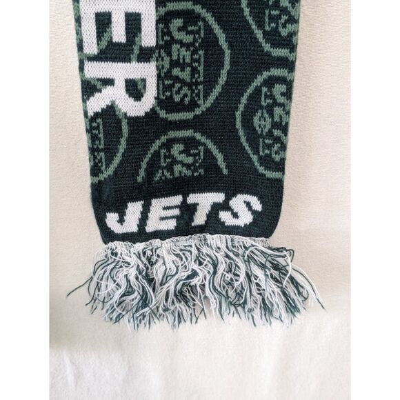 New York NY Jets Scarf Season Ticket Holder Bundle of 2 - Picture 9 of 9